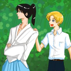  2boys bishoujo_senshi_sailor_moon hino_rei lisginka multiple_boys rule_63 tsukino_usagi 