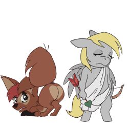  anthro ass duo equid equine female feral hasbro horse hybrid mammal my_little_pony pony sad tama-tama 