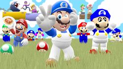  1-up_mushroom 16:9 chain_chomp food fungus glitch_productions group luigi male mario mario_bros mushroom nintendo not_furry pasta smg4 spaghetti spyrodragon2018 super_mushroom t-pose toad_(mario) waluigi wario widescreen 