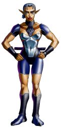  absurdres full_body hands_on_hips highres impa nintendo ocarina_of_time official_art solo standing the_legend_of_zelda the_legend_of_zelda:_ocarina_of_time 