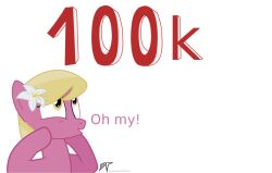  100000 100k diegotan dt equid equine friendship_is_magic hasbro horse lily_(disambiguation) mammal my_little_brony my_little_pony pony the_horror 