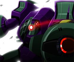  @kuro arm_cannon bad_id bad_pixiv_id battle cannon debris decepticon explosion lugnut_(transformers) mecha motion_blur no_humans oekaki robot science_fiction solo transformers transformers_animated weapon 