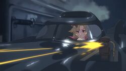  batman_(1989) batman_(series) batmobile blonde_hair bow browning_m1919 cape commentary_request commission dc_comics driving female firing girls&#039;_frontline gun hair_ornament hairbow m1919a4_(carmilla)_(girls&#039;_frontline) m1919a4_(girls&#039;_frontline) machine_gun official_alternate_costume parody pink_eyes pixiv_commission pointy_ears scene_reference skull_hair_ornament solo steering_wheel tab_(tabkun) weapon wrist_cuffs 