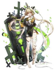  adapted_costume ambiguous_green_liquid arm_at_side arm_wrap artist_request bandage_on_hair bandaged_chest bandages bandaid bandaid_on_clothes bandaid_on_shoulder barefoot black_uniform blonde_hair blood bracelet breast_pocket collarbone cross dog_tags female final_gear full_body hand_wraps highres intravenous_drip jewelry leg_wrap long_hair looking_at_viewer looking_to_the_side loose_hair_strand low-tied_long_hair no_panties no_pants no_shoes no_socks object_through_head official_art pelvic_curtain plant pocket prison_clothes red_eyes scar shmily_(final_gear) short_sleeves sidelocks silk simple_background smile solo spider_web standing stitched_face stitched_leg stitched_neck stitched_uniform stitches straight-on striped_collar striped_sleeve_cuffs syringe syringe_in_head tachi-e text_print third-party_source toes transparent_background tube twintails two-tone_sleeve_cuffs uniform vertical-striped_sleeve_cuffs very_long_hair vines zipper zombie 