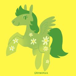  2023 closed_smile cutie_mark digital_drawing_(artwork) digital_media_(artwork) dot_eyes equid equine eyelashes fan_character feathered_wings feathers female female_feral feral flat_colors flying fur green_body green_feathers green_fur green_hooves green_mane green_tail green_wings greengrizz hasbro hi_res hooves long_tail looking_back mammal mane medium_mane mouth_closed my_little_pony mythological_creature mythological_equine mythology pegasus quadruped side_view smile solo spring_breeze_(pinleaf) tail unguligrade wings 