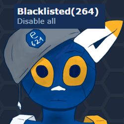  1:1 ambiguous_gender anthro armor blacklist blank_stare blue_background blue_body blue_skin combat_stress domestic_cat e621 esix felid feline felis headgear headgear_only helmet helmet_only hexagon hi_res icon inspired_by_formal_art logo machine mammal marines_call_it_that_2000_yard_stare mascot meme reaction_image robot robot_anthro round_head screencap screencap_background simple_background solo thousand_yard_stare traumatized twtastic white_ears wide_eyed yellow_eyes 