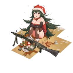  ameli_(girls&#039;_frontline) ameli_(little_gift_tree)_(girls&#039;_frontline) ammunition_box bare_shoulders bell black_gloves blush_stickers boots bow box breasts brown_thighhighs bullet candle cardboard_box cetme_ameli choker christmas christmas_ornaments christmas_star cleavage cold colored_shoe_soles convenient_leg crossed_bangs crying crying_with_eyes_open detached_sleeves elbow_gloves empty_eyes female full_body fur-trimmed_boots fur_trim girls&#039;_frontline gloves green_hair hairbow hat hugging_own_legs large_breasts light_frown long_hair neck_bell official_alternate_costume official_art parted_lips price_tag red_bow red_choker red_eyes red_footwear red_sweater sale santa_hat simple_background sitting skindentation sleeveless sleeveless_sweater snot snow snow_on_body snow_on_face solo star_(symbol) star_ornament sweater tears thighhighs third-party_source torn_clothes torn_hat transparent_background trembling very_long_hair waterkuma 