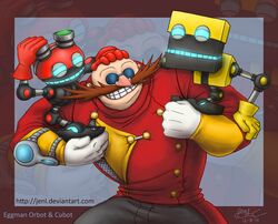  clothing cubot digital_media_(artwork) dr._eggman eyewear facial_hair glasses gloves goggles group handwear human jenl machine male mammal moustache not_furry orbot robot sega sonic_boom sonic_the_hedgehog_(series) text url 