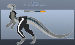  anthro athletic avoid_posting bottomwear bra claws clothed clothing cobra female fortuna markings model_sheet muscular pants reptile scalie side snake solo sports_bra underwear 