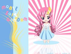  chibi gundam_seed kidou_senshi_gundam_seed lacus_clyne mobile_suit_gundam_seed 