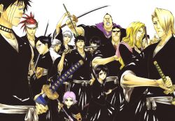  abarai_renji bleach hinamori_momo ise_nanao izuru_kira kotetsu_isane kurotsuchi_nemu kusajishi_yachiru matsumoto_rangiku shuuhei_hisagi tite_kubo 