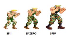  90s capcom evolution guile lowres male male_focus pixel_art sprite street_fighter street_fighter_ii street_fighter_iii street_fighter_iv street_fighter_zero 