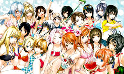  aida_riko akimoto_katherine_reiko amamiya_sakurako azuki_miho bakuman beauty_tamura beelzebub_(manga) bikini bleach cleavage crossover gintama glasses hokenshitsu_no_shinigami inoue_orihime kaburagi_maya kagura katekyou_hitman_reborn kawashita_mizuki kochikame kunieda_aoi kuroko_no_basket nami naruto nurarihyon_no_mago oikawa_tsurara one_piece onizuka_hime psyren pyuu_to_fuku!_jaguar rin_(toriko) sakura_haruno sasagawa_kyoko shirt_lift sket_dance swimsuit toriko_(copyright) underboob undressing wink yuki-onna 