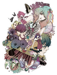  amano_maya animal artist_name ayase_yuka bags_under_eyes baofu bare_shoulders beanie black_legwear blue_hair bone book brown_hair bug building butterfly buttons cannon character_request choker cityscape climbing collarbone collared_shirt commentary_request conductor crescent_moon dress expressionless fingernails flower full_body glasses gradient_hair guitar hair_ornament half-closed_eyes hand_on_head hat hawaiian_shirt head_scarf heart heart_hair_ornament highres instrument kirishima_eriko kneeling kurosu_jun lips lisa_silverman long_hair looking_at_viewer mayuzumi_yukino military military_vehicle mirror mishina_eikichi mole mole_under_mouth moon motor_vehicle multicolored_hair multiple_boys multiple_girls necktie note nude off_shoulder orange_hair pants paper parted_lips persona persona_1 persona_2 persona_2_batsu persona_2_tsumi philemon_(butterfly) photoshop_(medium) pillar pink_dress pole puffy_short_sleeves puffy_sleeves purple_hair red_dress red_eyes rope school_uniform scrunchie serizawa_ulala seven_sisters_high_school_uniform shirt short_hair short_sleeves silhouette simple_background skeleton sky skyscraper sonomura_maki spaghetti_strap st._hermelin_school_uniform star_(sky) stuffed_animal stuffed_toy suou_katsuya suou_tatsuya tank tattoo teddy_bear teeth thighhighs tori_otoko_no_kyoufu toudou_naoya twintails white_background white_shirt x-ray zettai_ryouiki 