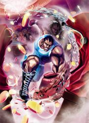  balrog black_hair boots boxing_gloves capcom casino dark_skin laces m_bison male male_focus money official_art street_fighter street_fighter_x_tekken 