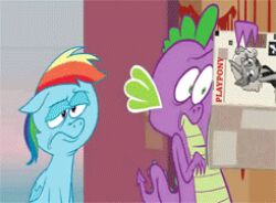  animated dragon equid equine female female/female friendship_is_magic hasbro horse hotdiggedydemon low_res mammal my_little_pony mythological_creature mythological_scalie mythology pony pornography rainbow_dash_(mlp) scalie spike_(mlp) swag thumbnail wing_boner wings 