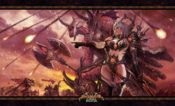  armor axe azazel bikini_armor blood_elf_(warcraft) breasts breasts_apart fel_guard female gloves pelvic_curtain photoshop_(medium) player_character_(wow) pointy_ears sword warcraft warlock_(warcraft) weapon world_of_warcraft 