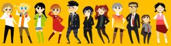  5girls 6+boys :d :o adachi_tooru adachi_tooru_(cosplay) amagi_yukiko amagi_yukiko_(cosplay) androgynous badge belt black_eyes black_hair blonde_hair blue_eyes blue_hair blush boots brown_eyes brown_hair button_badge cabbie_hat chibi closed_eyes cosplay costume_switch crossdressing doujima_nanako doujima_nanako_(cosplay) doujima_ryoutarou doujima_ryoutarou_(cosplay) dress facial_hair flower gigi_d.g. grey_eyes hairband hanamura_yousuke hanamura_yousuke_(cosplay) hand_on_own_hip hat headphones headphones_around_neck highres jacket jewelry jpeg_artifacts kujikawa_rise kujikawa_rise_(cosplay) kuma_(persona_4) kuma_(persona_4)_(cosplay) leg_hair long_hair messy_hair multiple_boys multiple_girls narukami_yuu narukami_yuu_(cosplay) necklace necktie open_mouth otoko_no_ko pants pantyhose persona persona_4 red_hair reverse_trap ribbon rose satonaka_chie satonaka_chie_(cosplay) shirogane_naoto shirogane_naoto_(cosplay) shoes short_hair skirt smile socks sparkle standing straight_hair striped_clothes striped_pants tank_top tatsumi_kanji tatsumi_kanji_(cosplay) thighhighs track_jacket twintails wavy_hair 