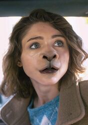  absurd_res animal_humanoid anthro celebrity felid felid_humanoid female hi_res humanoid lion lion_humanoid mammal mammal_humanoid nancy_wheeler nosetf pantherine pantherine_humanoid photo_manipulation solo third-party_edit transformation 