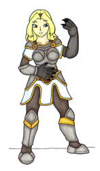  5_fingers accessory alternate_species anthro armor belt big_breasts black_claws blonde_hair blue_eyes boob_armor boots bottomwear breastplate breasts canid canine canis claws clothed clothing confusion eyelashes female finger_claws fingers footwear fur grey_body grey_fur hair hair_accessory hairband human ivanks league_of_legends long_hair looking_at_hand lux_(lol) mammal mental_transformation mid_transformation mythological_canine mythological_creature mythology open_mouth pupils riot_games simple_background skirt solo species_transformation spread_legs spreading standing teeth tencent torn_clothing transformation transformation_through_technology were werecanid werecanine werewolf white_background white_body white_skin wolf 