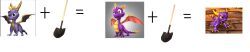  activision belly digital_media_(artwork) dragon horn improvements long_image math microsoft_paint_(artwork) mythological_creature mythological_scalie mythology purple_body scalie shovel spyro spyro_the_dragon third-party_edit tools unknown_artist wide_image work yellow_belly yellow_horn 