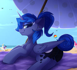  alicorn ass ball beach beach_ball beach_towel beach_umbrella black_earbuds black_headphones blue_eyes blue_eyeshadow blue_hair blue_sky book casual_nudity connor_(detroit) cosmic_hair cosmic_tail cutie_mark day detroit:_become_human earbuds earbuds_only earth_pony electronics equid equine ethereal_hair eyeshadow female feral friendship_is_magic group hair hasbro headphones headphones_only hi_res horn horse inflatable light looking_at_viewer makeup mammal multicolored_earbuds multicolored_headphones my_little_pony mythological_creature mythological_equine mythology nude nude_beach outdoor_nudity outside parasol pinkie_pie_(mlp) pony ponytail princess princess_celestia_(mlp) princess_luna_(mlp) royalty sand seaside secret_message shadow shadowreindeer sky smile social_nudity solo_focus sparkles subliminal_message sunlight towel twilight_sparkle_(mlp) two_tone_earbuds two_tone_headphones umbrella water white_earbuds white_headphones wings 