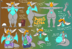  2021 4_horns 4_toes 5_fingers anthro arrow_sign ashe2ashe ashes_litea ass bangs belly belly_expansion big_ears blonde_eyebrows blonde_hair blue_blush blue_body blue_bottomwear blue_clothing blue_pants blue_pawpads blue_scales blue_tongue blue_wings blush bottomwear chart claws clothed clothing coffee_bean_bag colored container cup digital_media_(artwork) dress_shirt english_text expansion eyebrow_through_hair eyebrows fangs featureless_crotch feet finger_claws fingers front_view green_clothing green_shirt green_topwear grey_body grey_clothing grey_scales grey_shirt grey_tail grey_tank_top grey_topwear grey_wings hair hand_on_hip height_chart horn long_tail male membrane_(anatomy) membranous_wings model_sheet motion_lines mug multi_horn multicolored_wings navel nude open_clothing open_mouth open_shirt open_topwear overweight overweight_anthro overweight_male pants pawpads purple_bottomwear purple_clothing purple_dress_shirt purple_shorts scales shirt short_hair shorts silver_dragon simple_background smile solo standing tail tank_top teeth text thick_thighs toe_claws toes tongue tongue_out topwear translucent translucent_hair underwear white_claws white_clothing white_horn white_inner_ear white_underwear wing_claws winged_dragon wings 