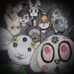  1:1 3_eyes accessory air_creature amphibian amy_(wdkinc) anthro antlers axolotl big_ears black_eyes black_sclera black_tears blep blue_clothing blue_eyes blue_shirt blue_topwear bone bone_wings brown_body brown_fur brown_hair calico_cat canid canine canis caucasian clothing cloud crab_claw crystal demon domestic_cat domestic_dog dragon dreadlocks ear_piercing ear_ring earless elemental_creature eyebrows eyeshadow eyewear fangs felid feline felis female flower flower_(anatomy) flower_in_hair fox fur galaxy gesture glasses glistening glistening_eyes green_clothing green_shirt green_tongue green_topwear grey_body grey_clothing grey_fur grey_shirt grey_topwear group hair hair_accessory hair_tie hand_gesture head_tuft heart_nose heart_symbol horn human humanoid_hands kai_alvento kell_caster kyper_galilae lagomorph lens_flare leporid li_alvento lightning_bolt living_cloud mag_mckracken makeup male mammal marine mole_salamander mottled multi_ear multi_eye mustelid mythological_creature mythological_scalie mythology noseless occult_symbol one_eye_closed open_mouth orange_body orange_fur pawpads paws pentacle pentagram piebald piercing pilosan pink_clothing pink_eyes pink_nose pink_shirt pink_topwear plant purple_clothing purple_eyes purple_nose purple_shirt purple_tongue purple_topwear r_(wdkinc) rabbit red_cheeks red_eyes ring_piercing salamander scalie sean_fox selfie shard_ulna_mckracken shirt sloth space star stitch_(sewing) surprised_expression symbol t-shirt teeth tongue tongue_out topwear tuft v_sign von_giobi wdkinc whiskers white_body white_fur white_skin wings wink x_mouth xenarthran yellow_eyes 