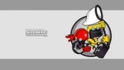  16:9 ambiguous_gender butterfly_net cubot digital_media_(artwork) duo grey_background hi_res machine net not_furry on_model orbot robot sega simple_background sonic_channel sonic_the_hedgehog_(series) tesla-coils wallpaper widescreen 