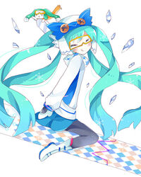  :q aqua_hair argyle bad_id bad_pixiv_id black_legwear blue_hair blue_skirt blush boots closed_eyes female from_side full_body goggles goggles_on_eyes gradient_hair hat hatsune_miku head_tilt highres ice jacket long_hair long_sleeves looking_at_viewer looking_to_the_side mittens multicolored_hair orange_scarf pantyhose print_scarf quad_tails rabbit rabbit_yukine scarf sitting ski_goggles skirt smile snowboard snowflake_print snowflakes sparkle tongue tongue_out tsukiyo_(skymint) very_long_hair vocaloid white_footwear white_mittens white_scarf winter_clothes yuki_ga_tokeru_mae_ni_(vocaloid) yuki_miku yuki_miku_(2016) 