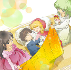  akazukin_chacha chacha dorothy riiya seravi sheet shiine sleeping 