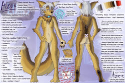  2022 anthro azee_(links) beverage black_body black_fur black_pawpads black_text breasts brown_body brown_fur canid canine canis character_name coffee collar collar_only colored coyote coywolf digital_drawing_(artwork) digital_media_(artwork) digitigrade english_text facial_scar farfener featureless_breasts featureless_crotch female forehead_scar fur hair hand_on_hip happy humanoid_hands hybrid links long_tail mammal model_sheet navel nude pawpads predators red_eyes rune runes scar shaded shiyan_(links) shooting short slave standing stealing tail tan_body tan_fur text white_hair 