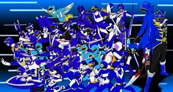  6+boys abare_blue ao_ranger bakuryuu_sentai_abaranger battle_fever_j battle_france blue_dolphin blue_flash blue_mask_(maskman) blue_racer blue_swallow blue_three blue_turbo bouken_blue change_pegasus chikyuu_sentai_fiveman choudenshi_bioman choujin_sentai_jetman choujuu_sentai_liveman chouriki_sentai_ohranger choushinsei_flashman commentary_request dai_sentai_goggle_v deka_blue dengeki_sentai_changeman denji_sentai_megaranger denshi_sentai_denziman denzi_blue dia_jack dyna_blue engine_sentai_go-onger everyone five_blue gao_blue geki_blue gekisou_sentai_carranger ginga_blue go-on_blue go_blue goggle_blue gogo_sentai_boukenger gokai_blue gosei_blue gosei_sentai_dairanger helios_(divisar) hikari_sentai_maskman himitsu_sentai_goranger hurricane_blue hyakujuu_sentai_gaoranger j.a.k.q._dengekitai juuken_sentai_gekiranger kagaku_sentai_dynaman kaizoku_sentai_gokaiger kousoku_sentai_turboranger kyouryuu_sentai_zyuranger kyuukyuu_sentai_gogofive magiblue mahou_sentai_magiranger mega_blue mirai_sentai_timeranger multiple_boys ninja_blue ninja_sentai_kakuranger ninpuu_sentai_hurricanger oh_blue samurai_sentai_shinkenger seijuu_sentai_gingaman shinken_blue super_sentai taiyou_sentai_sun_vulcan tenma_ranger tensou_sentai_goseiger time_blue tokusou_sentai_dekaranger tricera_ranger vul_shark 