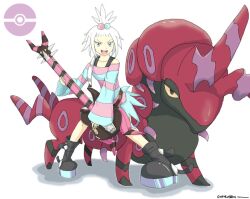  guitar homika_(pokemon) pokemon scolipede tagme 