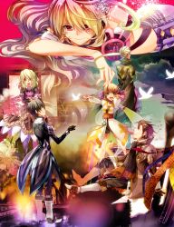  3boys 3girls alvin_(tales) bad_id bad_pixiv_id elize_lutus houhou_(black_lack) jude_mathis leia_rolando milla_maxwell multiple_boys multiple_girls rowen_j._ilbert tales_of_(series) tales_of_xillia teepo_(tales) 