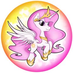  1:1 absurd_res alicorn alpha_channel cutie_mark equid equine eyelashes feathered_wings feathers female feral flamevulture17 flying friendship_is_magic hair hasbro hi_res hooves horn looking_at_viewer mammal my_little_pony mythological_creature mythological_equine mythology pink_eyes pink_hair princess_celestia_(mlp) solo spread_wings white_body white_feathers wings 