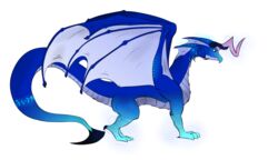  absurd_res alpha_channel blue_body blue_skin bluthel_(youmadsin) claws dragon electricity european_mythology feral hi_res horn lightning mythological_creature mythological_scalie mythology quadruped scalie solo tail western_dragon wings youmadsin 