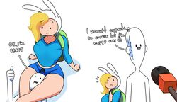  adventure_time backpack bag cartoon_network clothing female fionna_the_human_girl human inker_comics male pale_skin tagme warner_brothers 