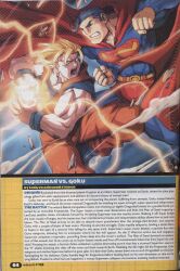  alien crossover dc_comics dragon_ball dragon_ball dragon_ball_z fanfiction s_shield scan son_goku son_gokuu superman superman_(series) 