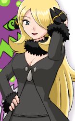  cynthia_(pokemon) lowres nintendo pokemoa pokemon shirona_(pokemon) shirona_(pokemon) soara 