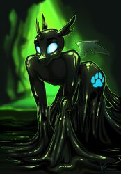  all_fours anthro arthropod bound cavern changeling clothing encasement friendship_is_magic goo_pit hasbro horn latex latex_clothing latex_skinsuit liquid_latex living_latex male markings my_little_pony pit rubber_clothing skinsuit solo stirren stuck stuck_in_goo tight_clothing wings 