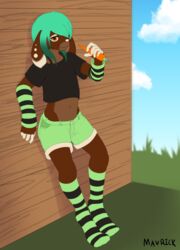  absurd_res arm_warmers armwear brown_body cabin carrot clothing femboy food footwear hare hi_res knee_highs knee_socks lagomorph legwear leporid male mammal mavrickzoo plant rabbit sassy simple_background sky socks solo vegetable 