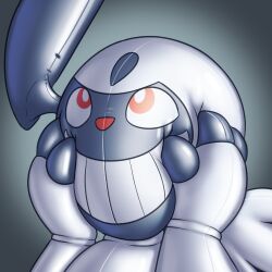  1:1 absol animate_inanimate claws clothing generation_3_pokemon hand_on_face horn icon inflatable latex latex_body latex_clothing latex_skinsuit living_inflatable low_res nintendo permagrin permanent_smile pokemon pokemon_(species) pool_toy posexe seam_(sewing) simple_background skinsuit smile solo tight_clothing 