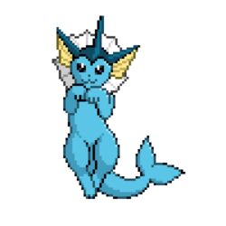  1:1 2021 :3 alpha_channel ambiguous_gender begging begging_pose blue_body digital_media_(artwork) eeveelution feral generation_1_pokemon looking_at_viewer lying mammal nintendo on_back pixel_(artwork) pokemon pokemon_(species) pose solo tail thick_thighs vaporeon wide_hips zabozamojo 