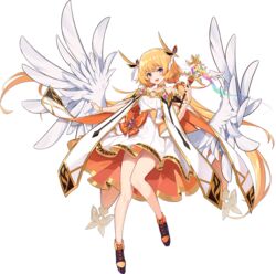  angel_wings ark_order artist_request black_footwear blonde_hair bow bracelet cape dress dress_bow feathered_wings female full_body gold_trim holding holding_wand iris_(ark_order) jewelry long_hair looking_at_viewer low_twintails multicolored_eyes official_art orange_bow purple_eyes rainbow shoes sidelocks sleeveless sleeveless_dress solo tachi-e transparent_background twintails variant_set very_long_hair wand white_cape white_dress white_wings wings yellow_eyes 