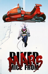  akira_(film) anthro biker biker_jacket biker_mice_from_mars boots clothing footwear hi_res male mammal motorcycle mouse movie_poster movie_reference murid murine muscular muscular_male parody road rodent solo vehicle vinnie_(bmfm) wheel zenthetiger 