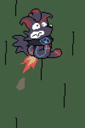  animated burning butt_on_fire clenched_teeth digital_media_(artwork) feral fire generation_5_pokemon hand_on_butt joonasm male nintendo octivepossum pain pixel_(artwork) pixel_animation pokemon pokemon_(species) semi-anthro solo tail teeth zorua 