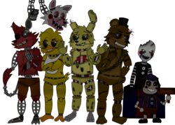  alpha_channel animatronic anthro avian bear bib bird bow_(feature) bow_tie canid canine chicken clothing exposed_endoskeleton eye_patch eyewear five_nights_at_freddy&#039;s five_nights_at_freddy&#039;s_3 fox galliform gallus_(genus) gloriapainthtf_(artist) glowing glowing_eyes group hat headgear headwear hi_res lagomorph leporid machine male mammal phantom_balloon_boy_(fnaf) phantom_chica_(fnaf) phantom_foxy_(fnaf) phantom_freddy_(fnaf) phantom_mangle_(fnaf) phantom_marionette_(fnaf) phasianid pirate rabbit robot scottgames simple_background spirit springtrap_(fnaf) teeth top_hat 