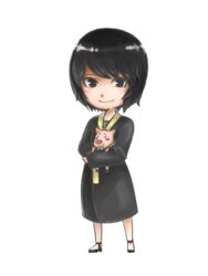  arms black_eyes black_hair blush blush_stickers carrying eyebrows eyelashes female female female flat_chest girl holding jewelry legs looking_at_viewer may_c_(lovemeiko) naruto neck necklace pearl_necklace pig pig_nose pig_snout piglet shizune_(naruto) short_hair shoulders simple_background smile stare staring tonton_(naruto) transparent_background white_background 