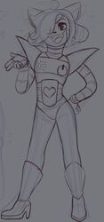  anthro cocothemunchkin female hi_res mettaton mettaton_ex solo tem temmie_(undertale) undertale undertale_(series) 